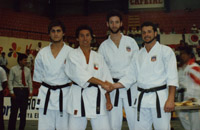 Compitiendo torneo mundial 1990.